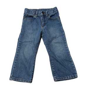 Wrangler Classic Blue Denim Kids Cotton Jeans Boy Toddler Size 3T